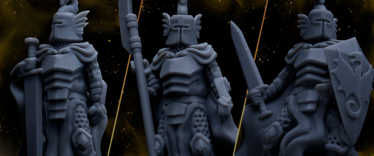 Fantasy Tabletop RPG Figurines You Can Create With Resin 3D Printing