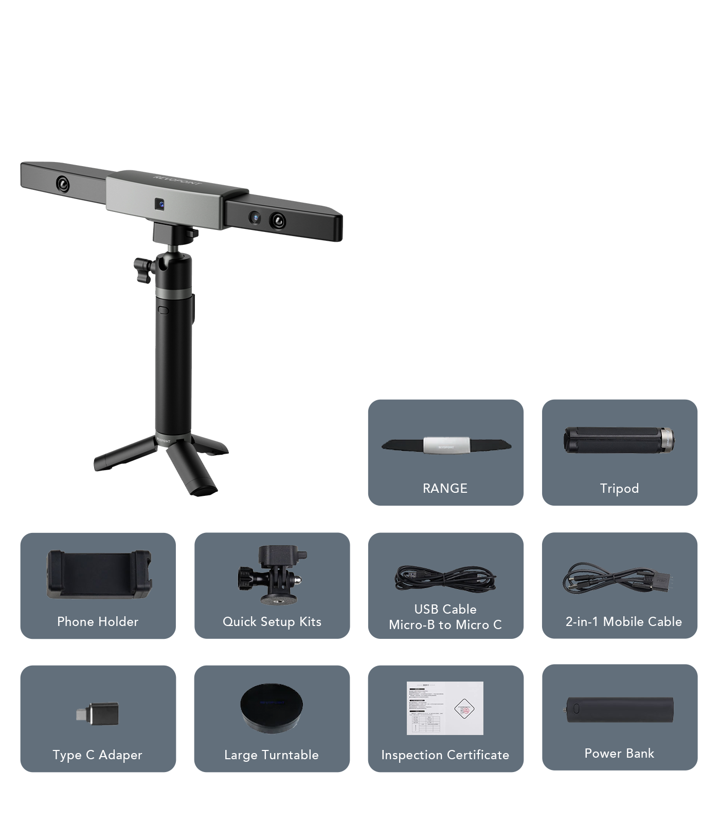 Revopoint RANGE Premium Package