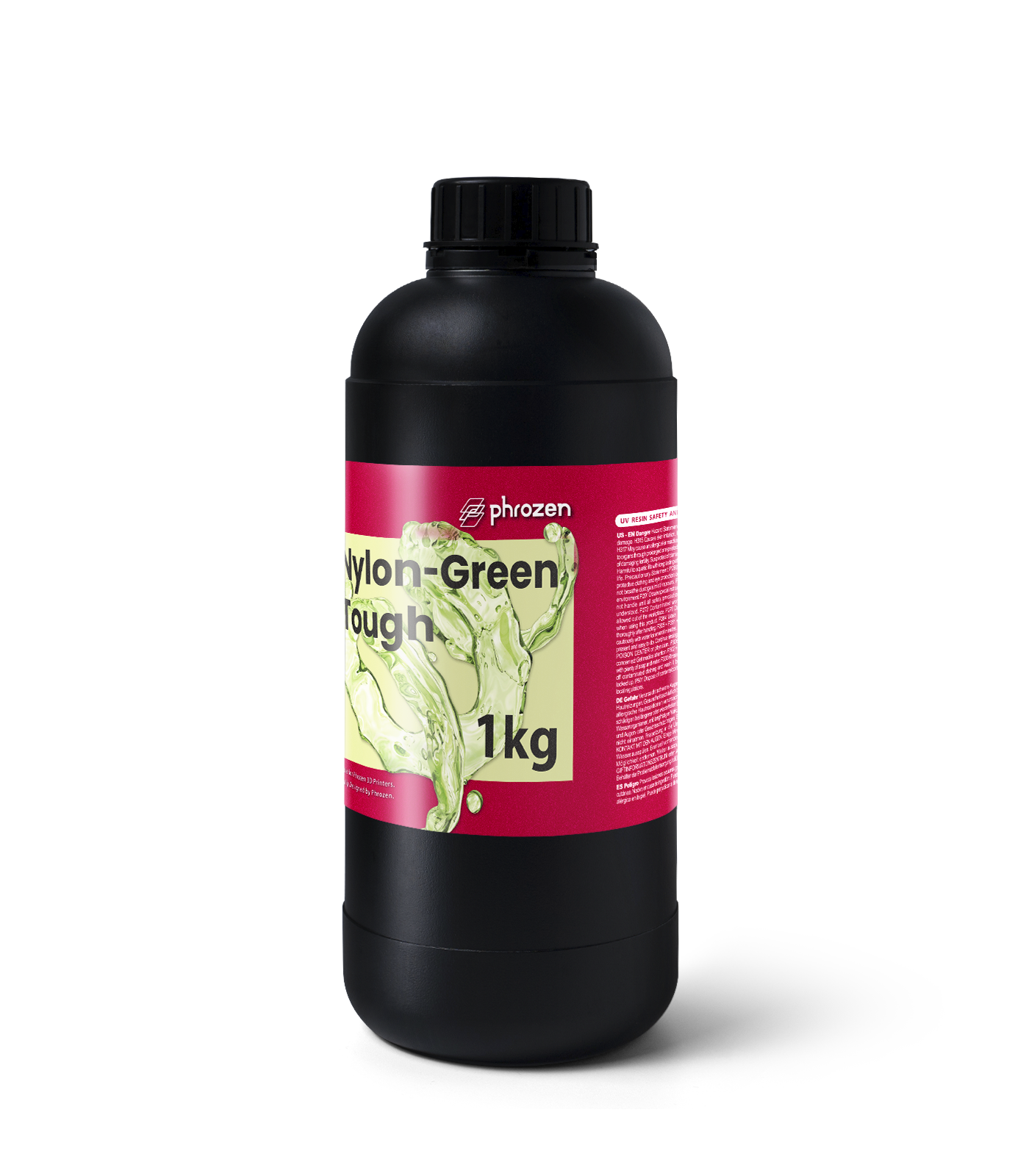 Phrozen Nylon-Green Tough 3D Printing Resin - Perfect for Functional 3D Printed Parts