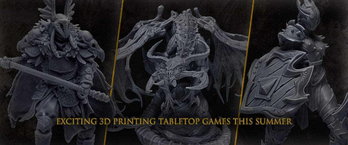 Exciting 3D Printed Tabletop Games Coming Out This Summer