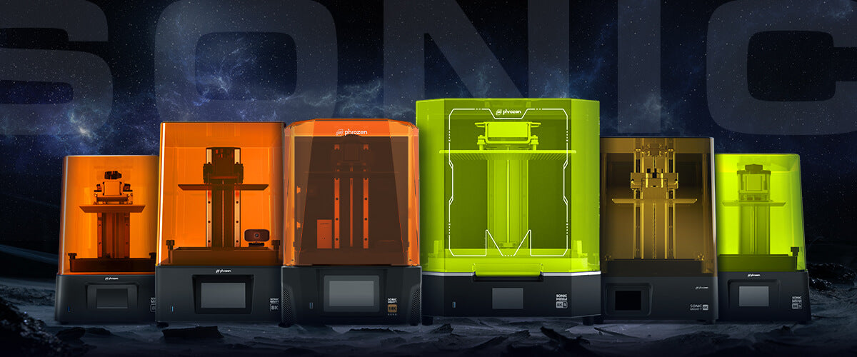 Phrozen Sonic Mighty 4K resin photopolymer resins liqcreate engineering jewelry dental flex flexible elastomer tough ABS-like strong low odor