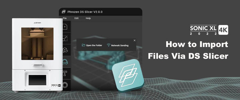 Sonic XL 4K 2022: How to Import 3D Files Via DS Slicer
