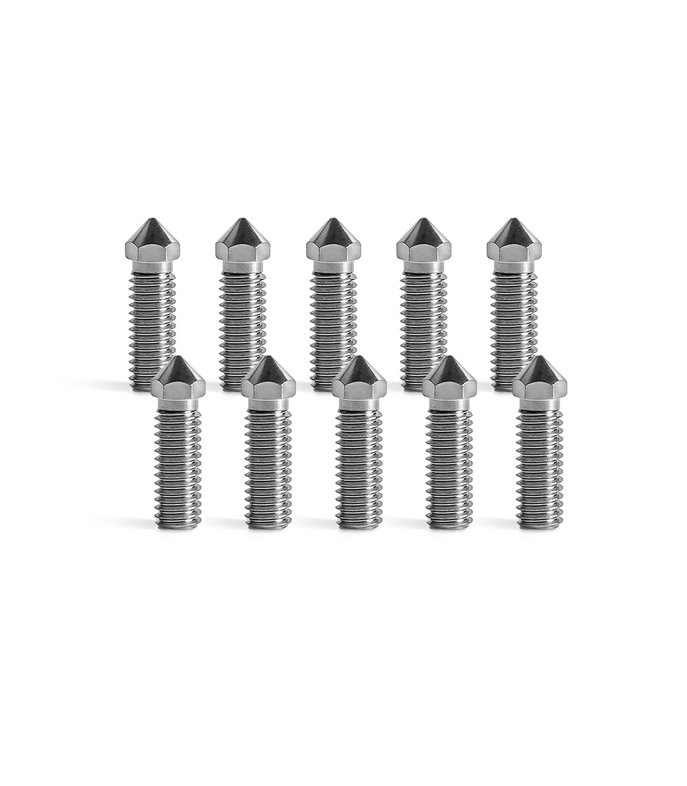 Phrozen Brass Nozzle Set – 0.4mm (10 pcs), Compatible with ARCO