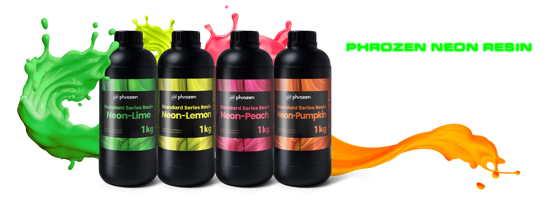 Resin Neon - Peach - Phrozen 1kg