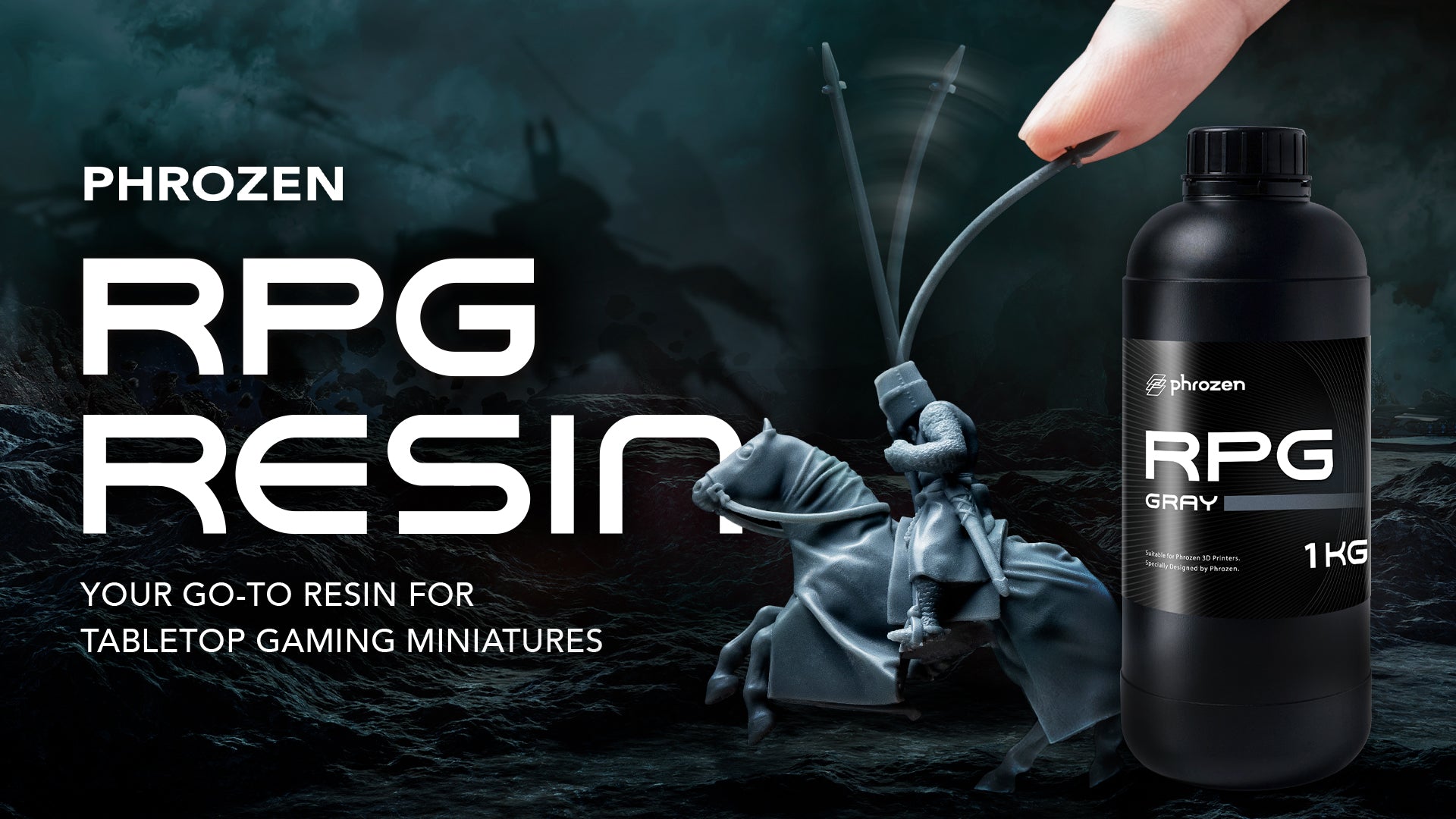 Phrozen RPG 3D Printing Resin | Phrozen Technology: Resin 3D Printer ...