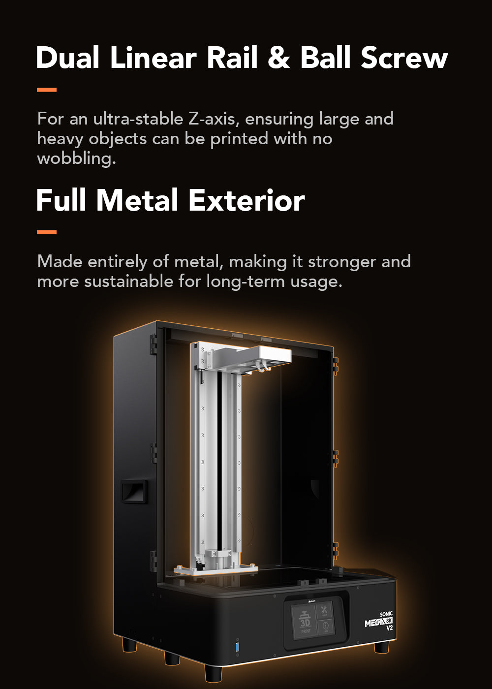 Sonic Mega 8K V2 | Phrozen Technology: Resin 3D Printer Manufacturer