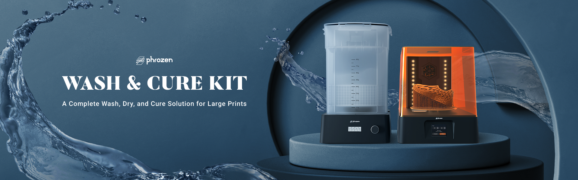 Phrozen Wash & Cure Kit  Phrozen Technology: Resin 3D Printer