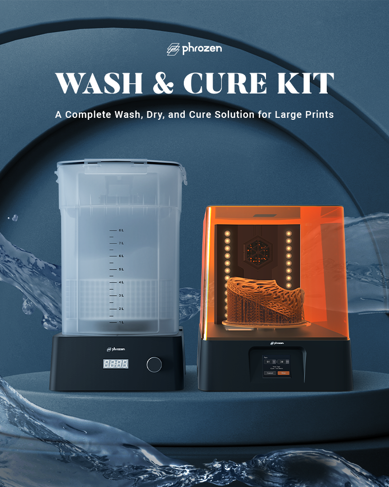 Phrozen Wash & Cure Kit  Phrozen Technology: Resin 3D Printer