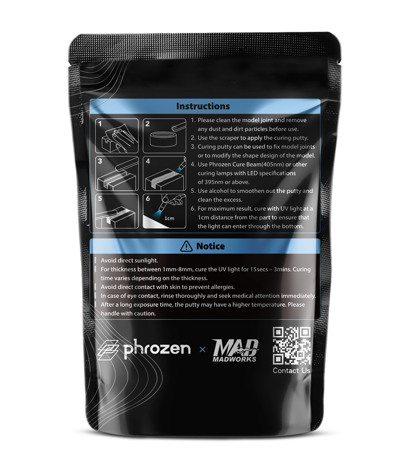 Light curing putty Phrozen