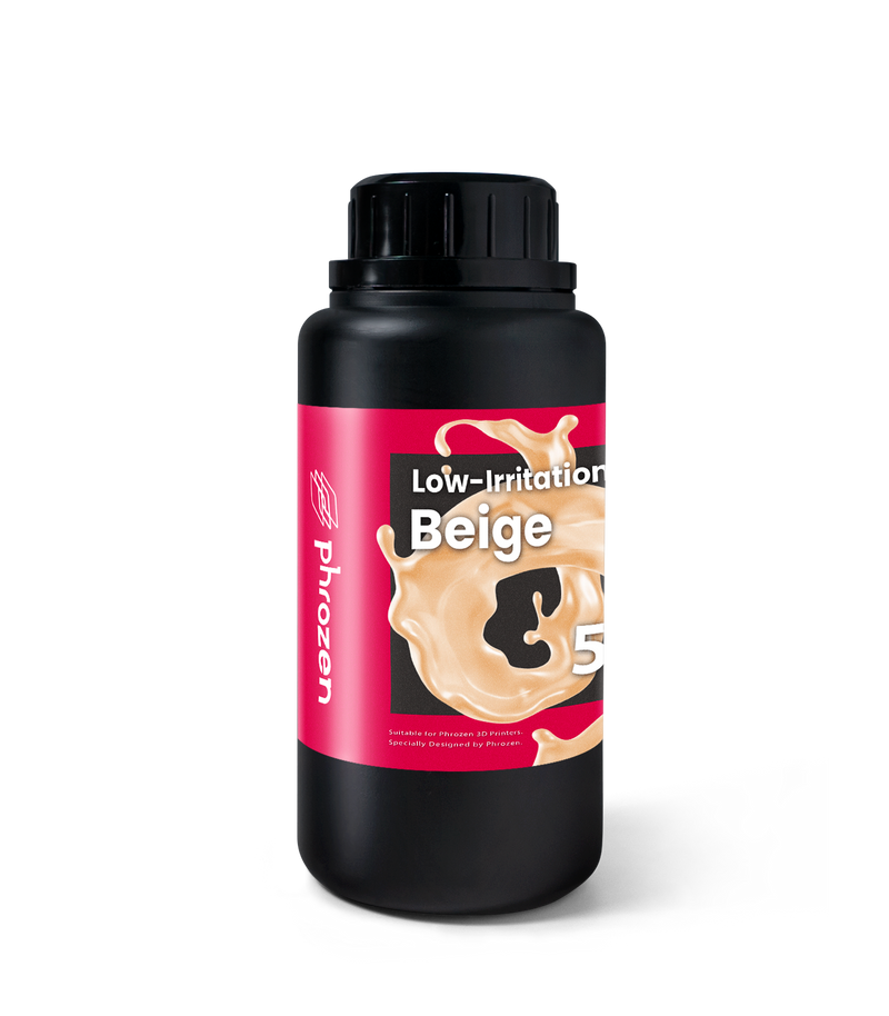 Phrozen Beige Low-Irritation Dental Resin for 3D Printing