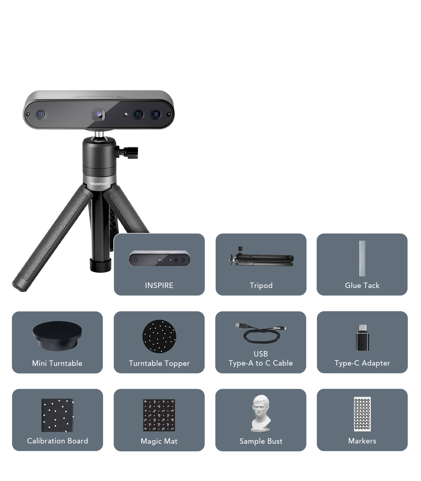 Revopoint INSPIRE Main Package | Phrozen Technology: Resin Revopoint INSPIRE Main Package | Phrozen Technology: Resin