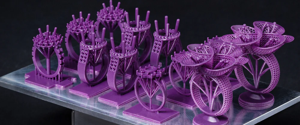 ジュエリー3Dプリントのサポート設定方法