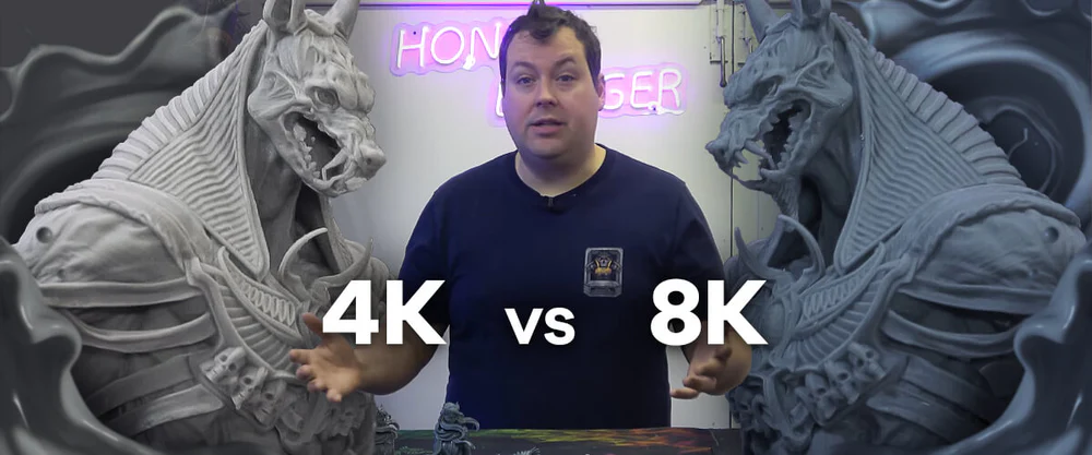 8Kと4K、どっち?どのレジンを選ぶべき?