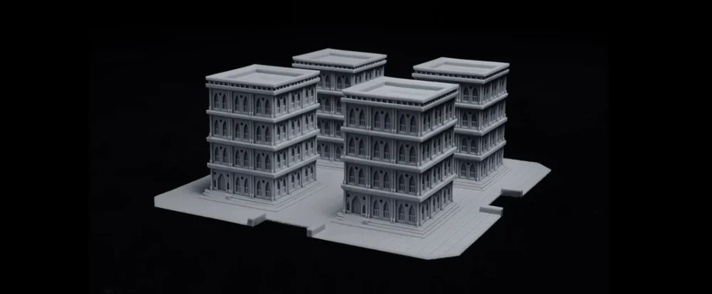 Resin 3D Printing for Architecture Visualization