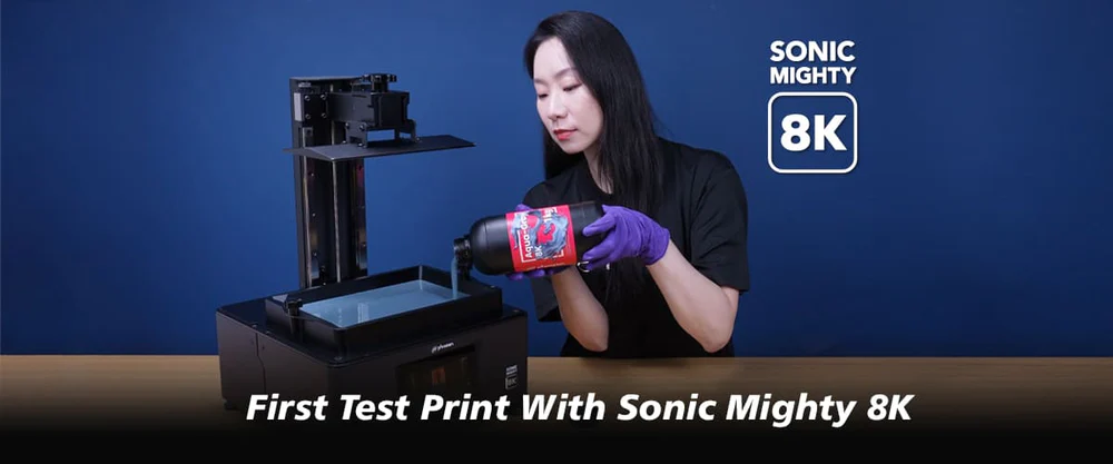 Phrozen Technology | Sonic Mighty 8K : First Test Print