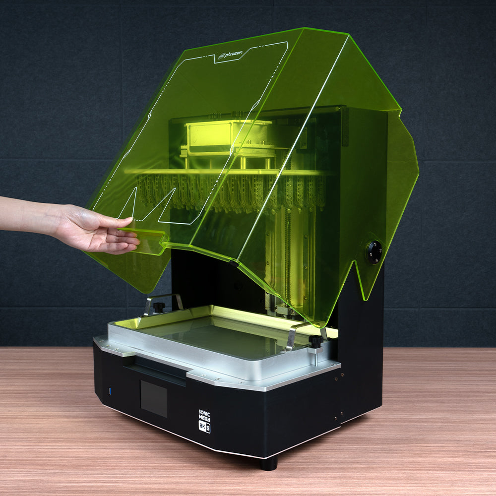 Sonic Mega 8K S lift-up lid system