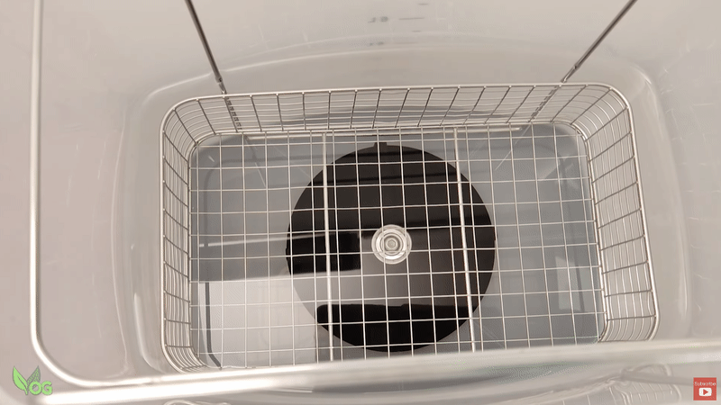 Rotating impeller on the Washing Station from Wash & Cure Kit