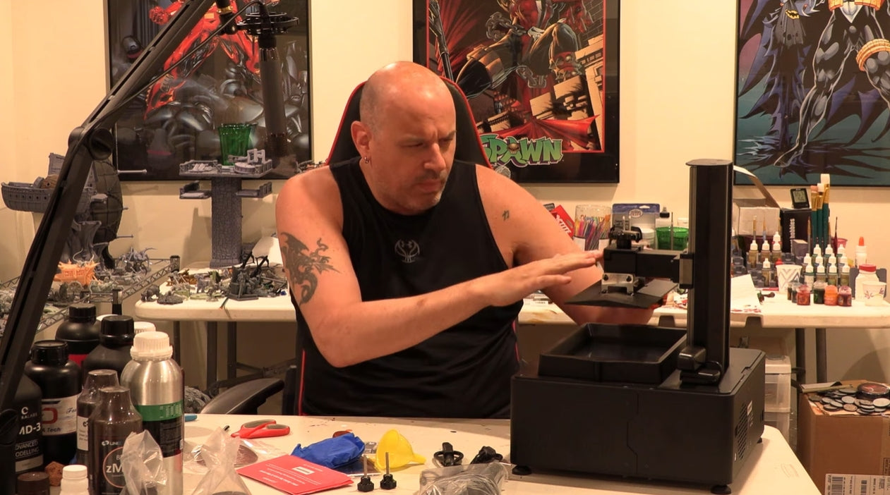 Greg liking the slope on Sonic Mighty 8K's building plate