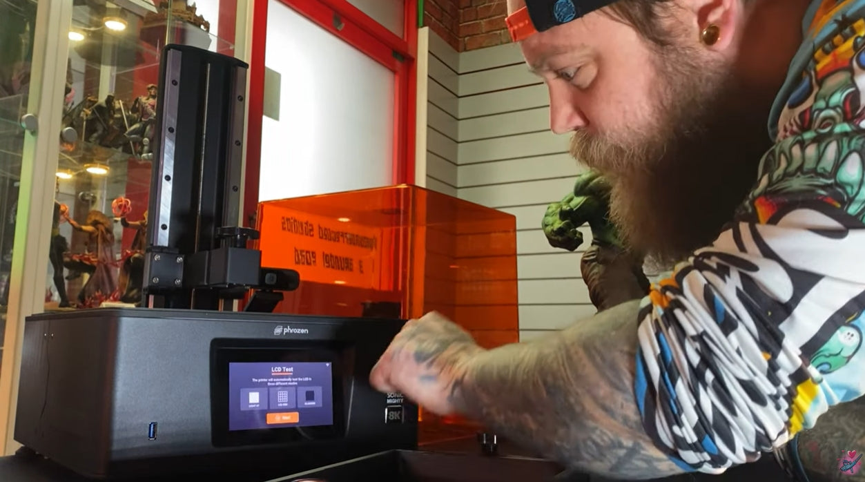 Setting up the printer for the first time