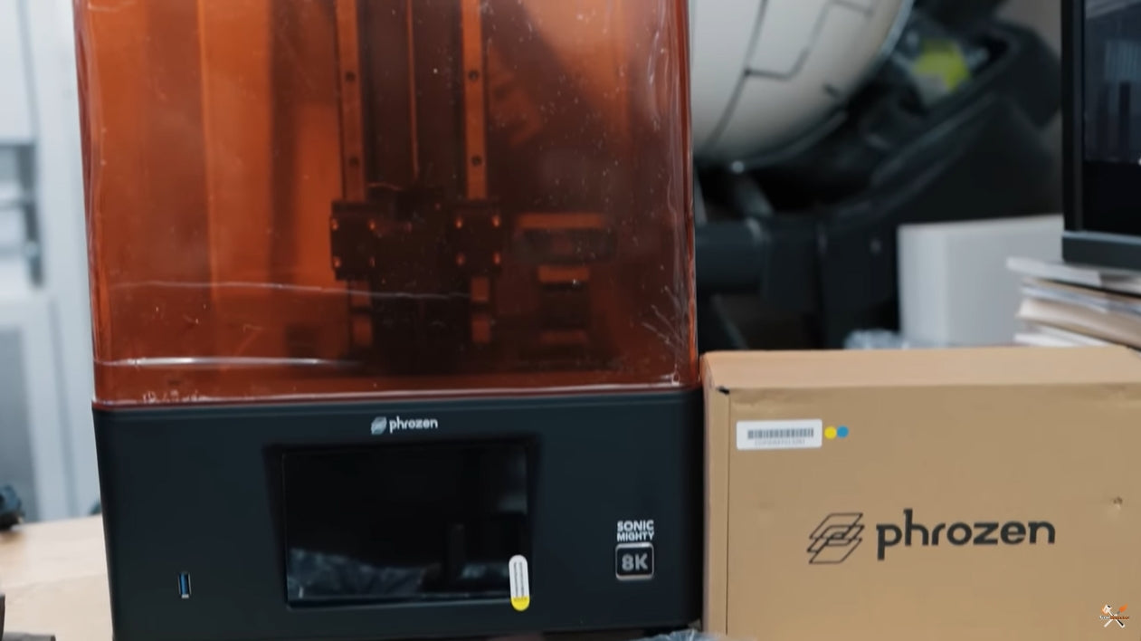 Sonic Mighty 8K LCD printer and toolbox