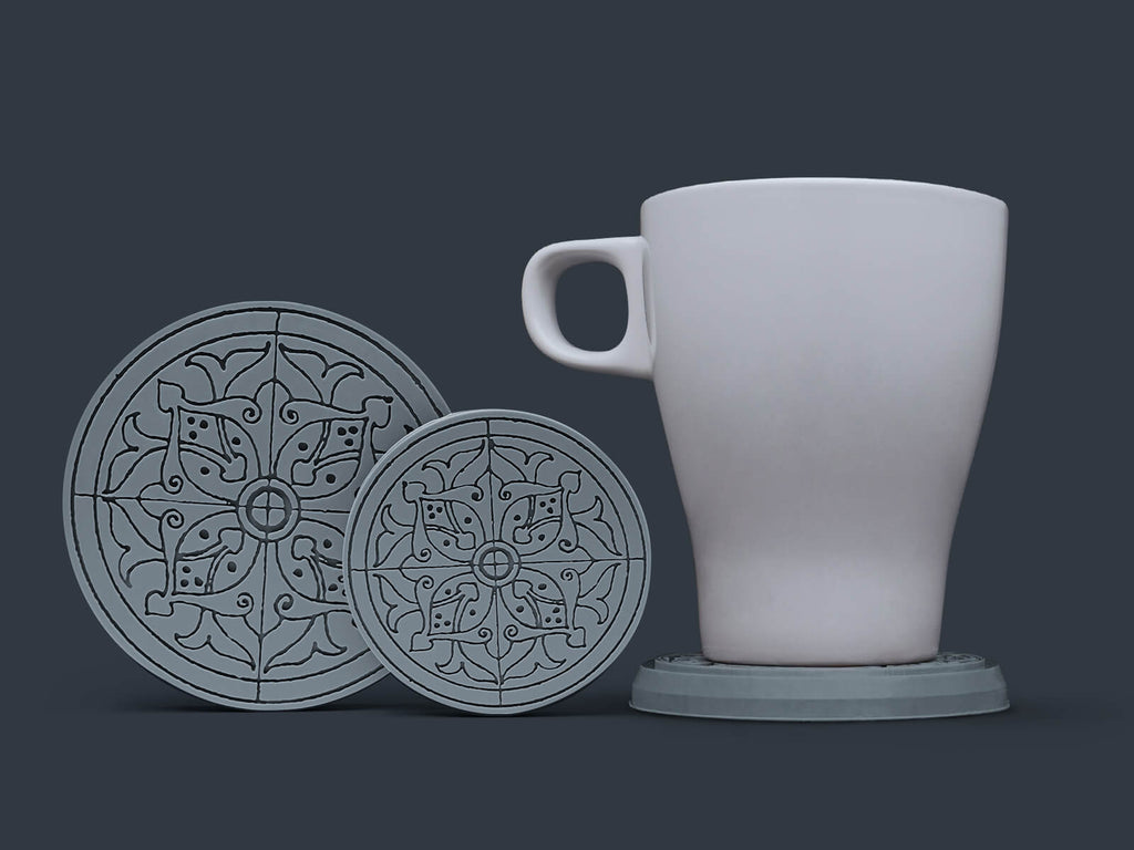 Resin 3D Printed Coasters