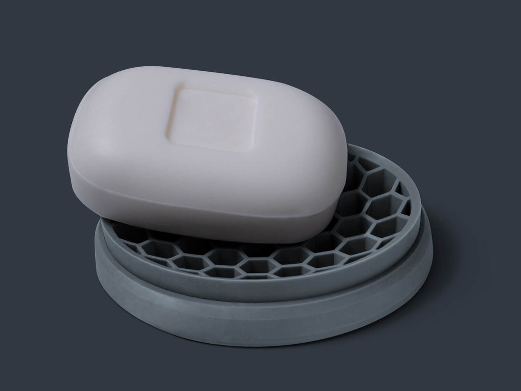 Resin 3D Printed Soap Holder
