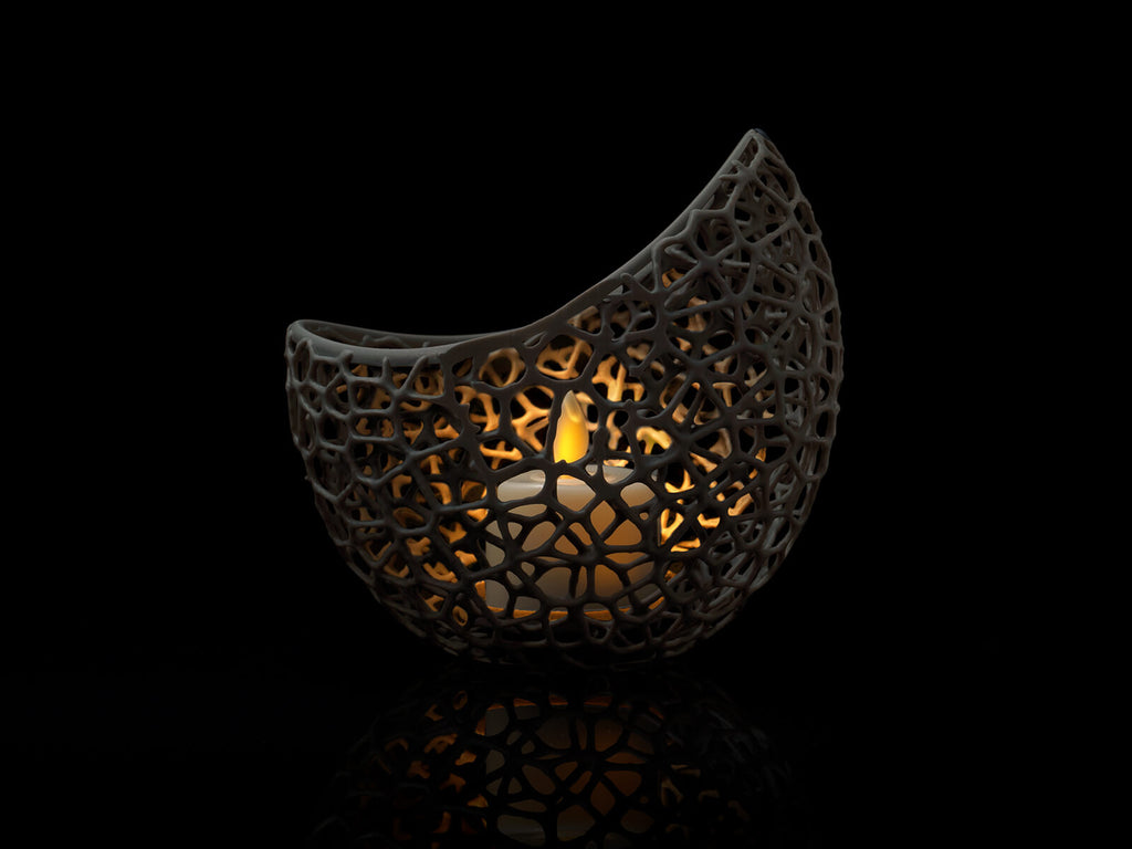 Resin 3D Printed Candle Holder