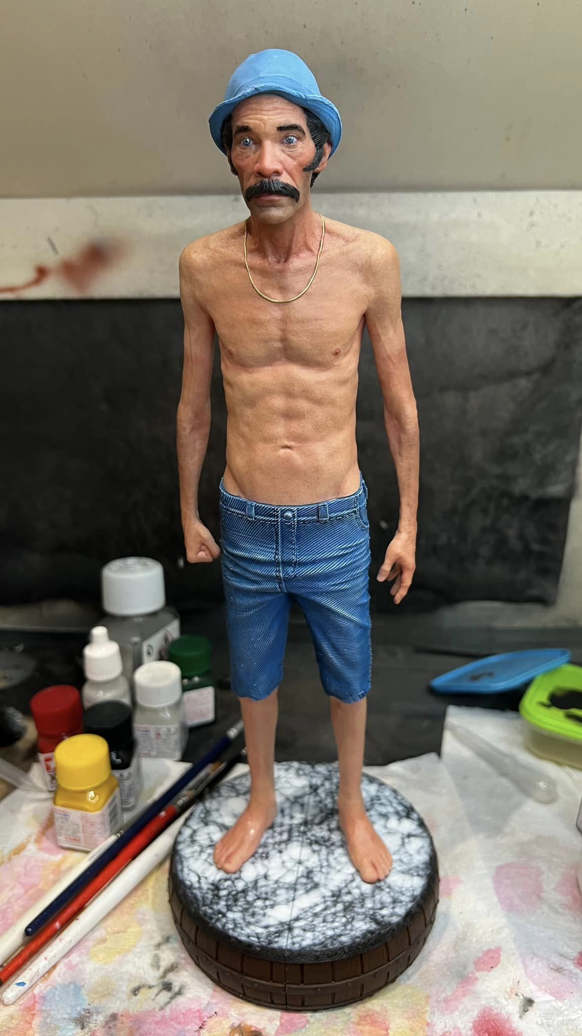 Models painted by Ondrej