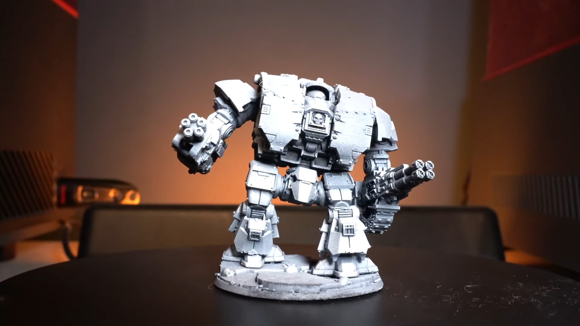 Resin 3D printed space marines models