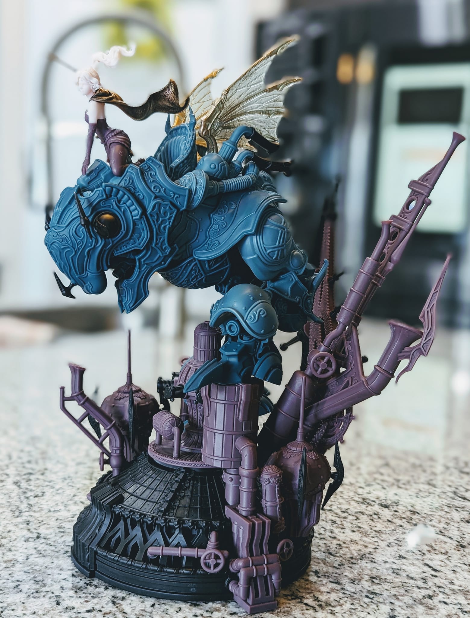 A 3D model of Terra Magitek