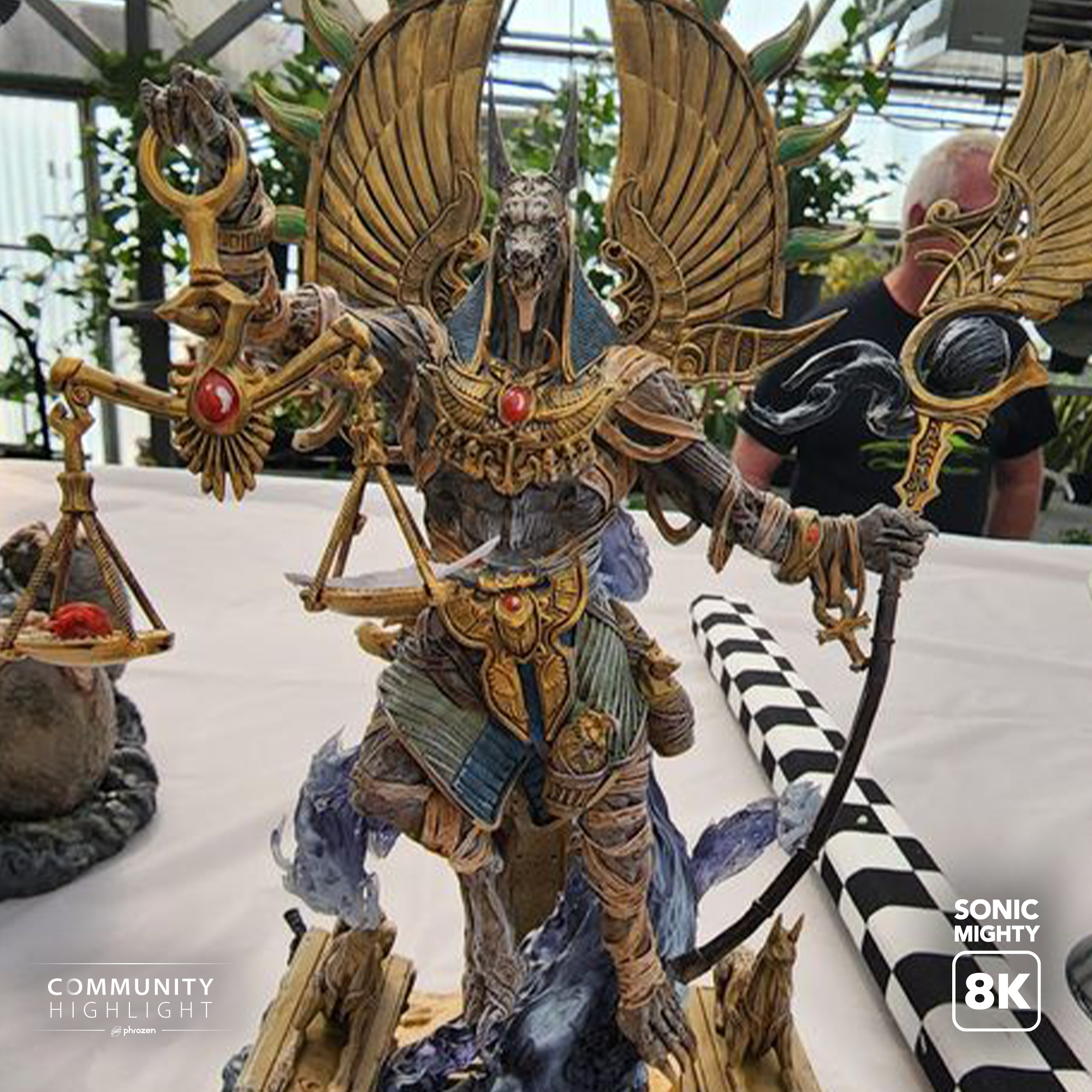 Anubis printed by Sonic Mighty 8K