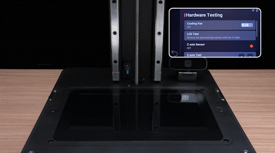 Hardware Test: Z-Axis Sensor