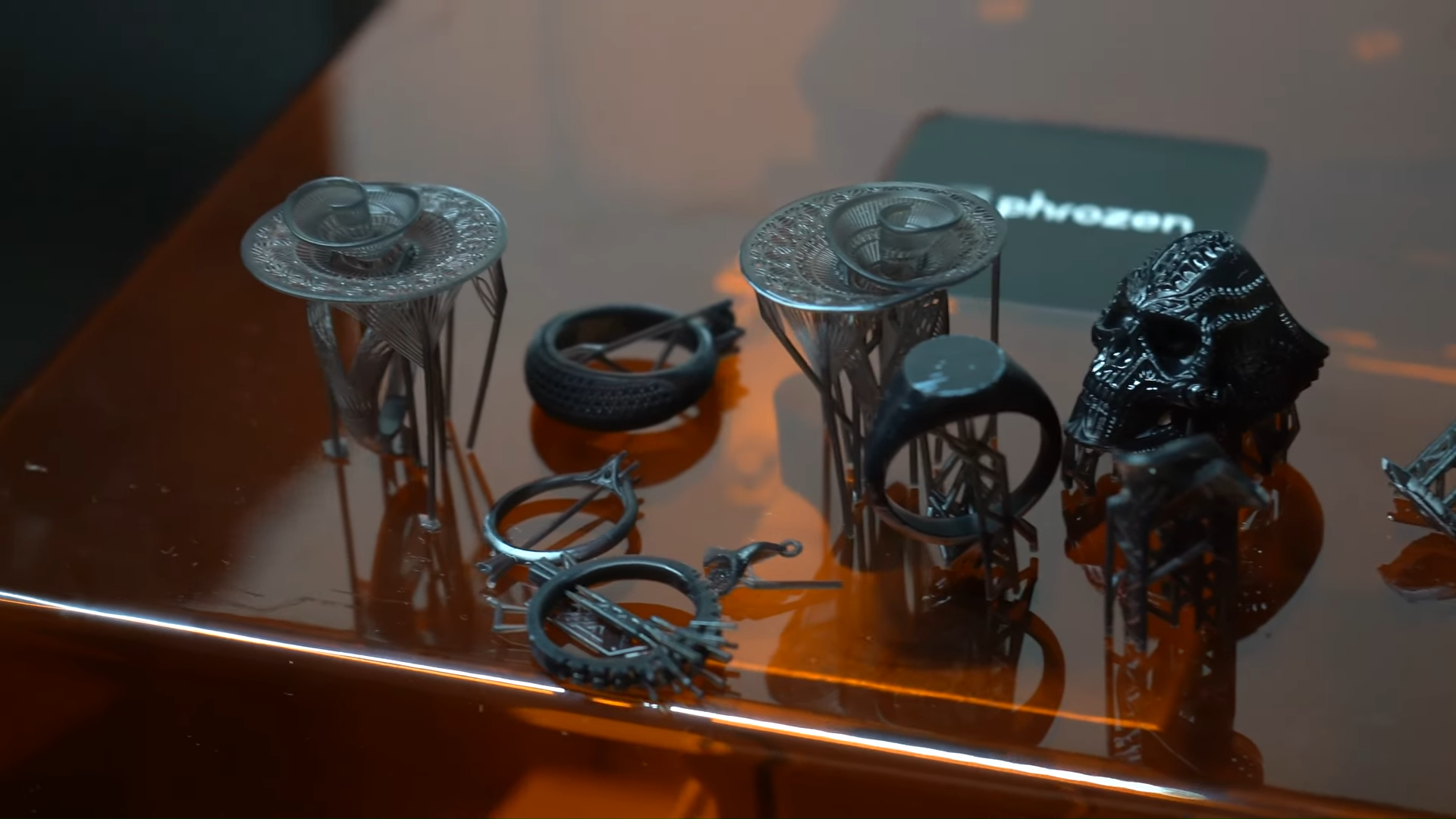 使用 Sonic Mini 8K 列印的 3D 珠寶