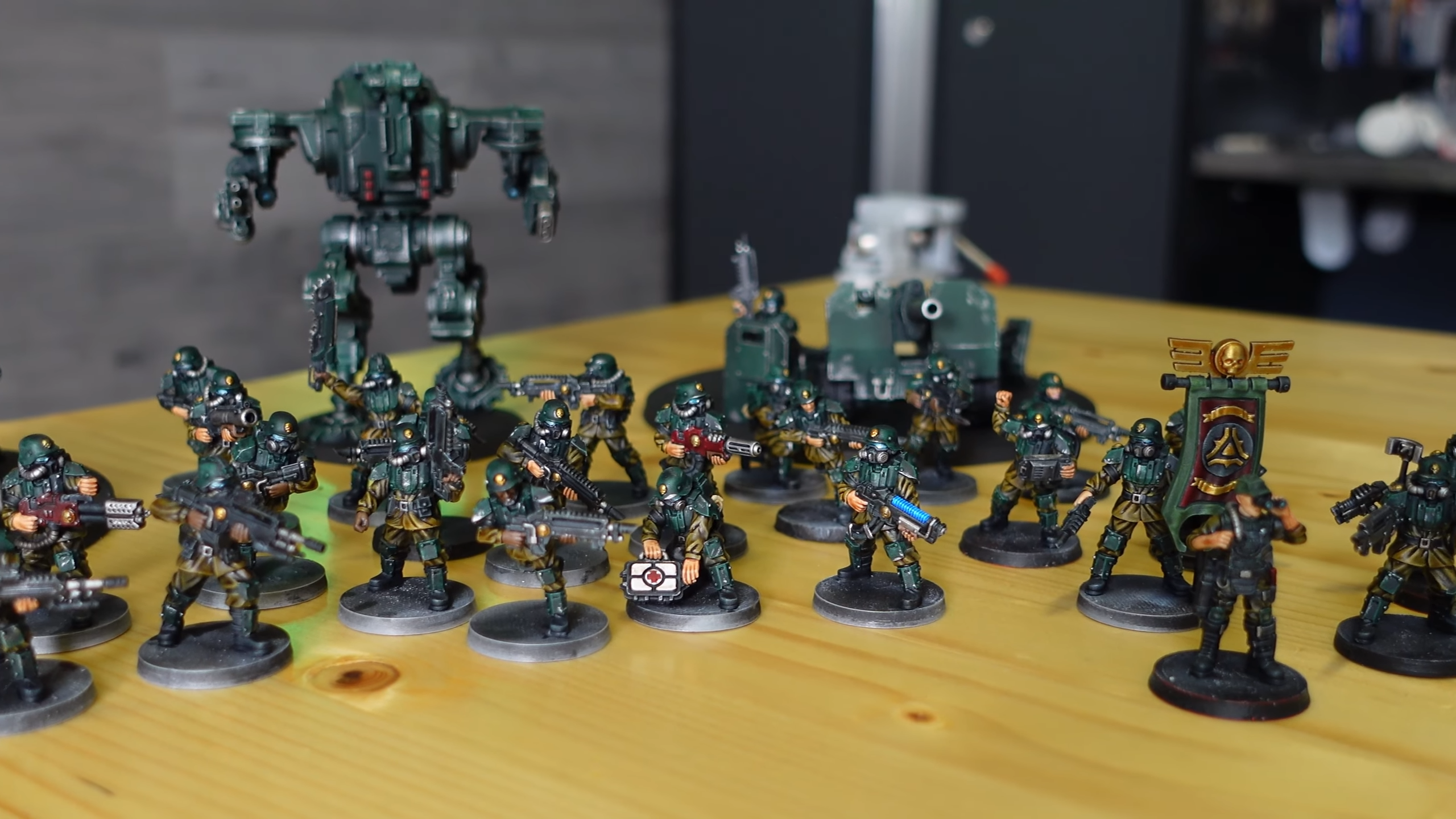 3D printed miniatures for diorama