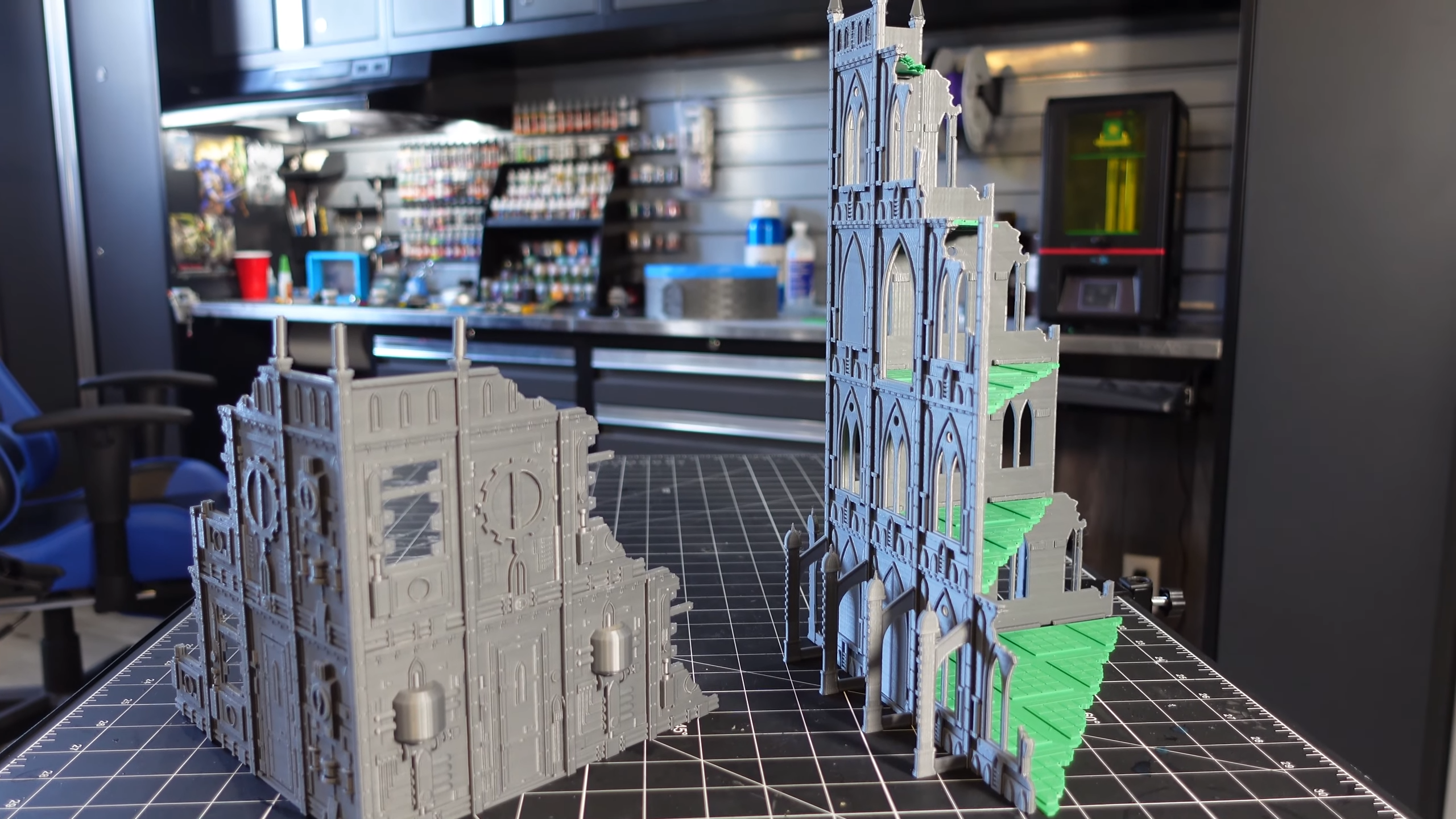 Buildings for the miniature diorama project
