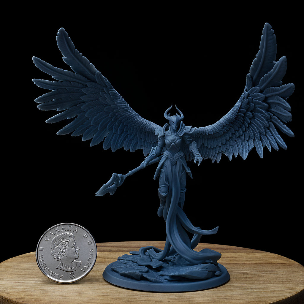 使用 Aqua-Gray 8K Resin 列印的 3D 模型