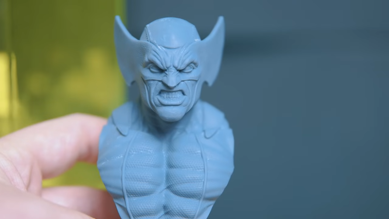 Ross's wolverine bust model