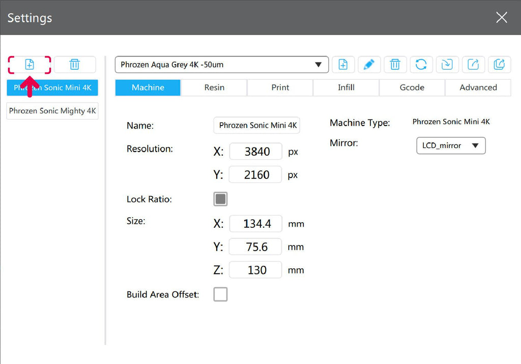 CHITUBOX Settings