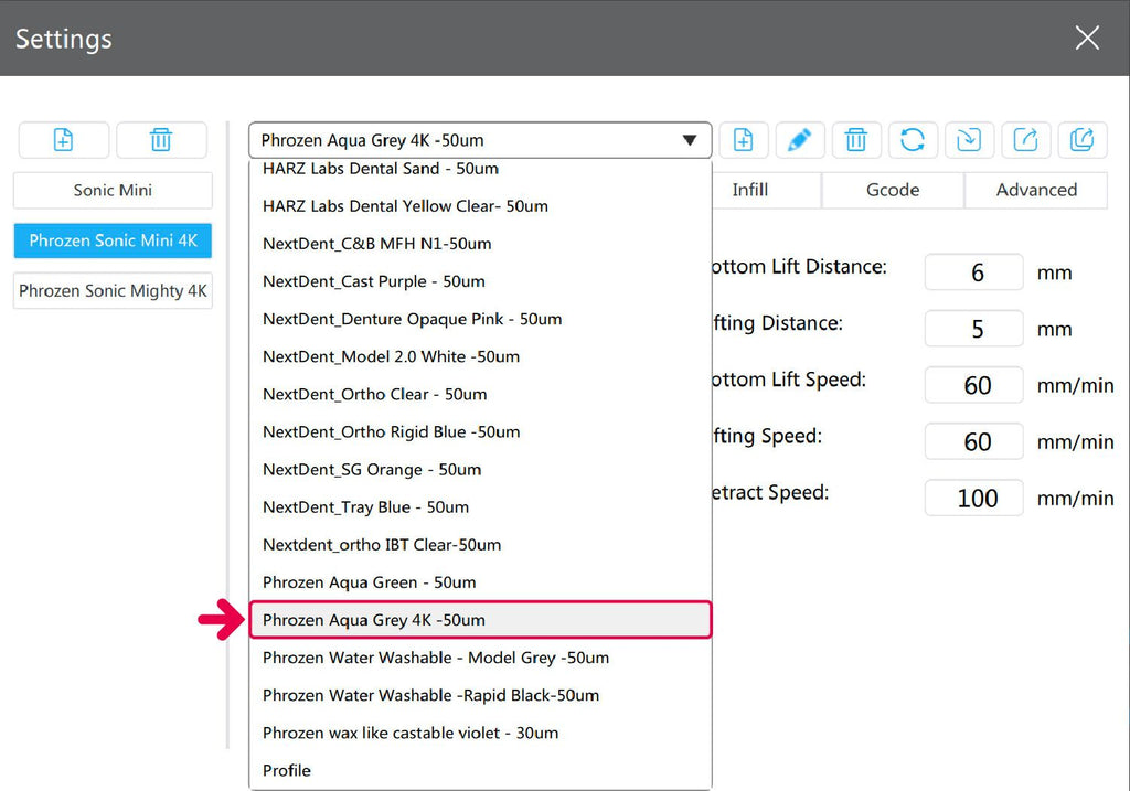 CHITUBOX Settings