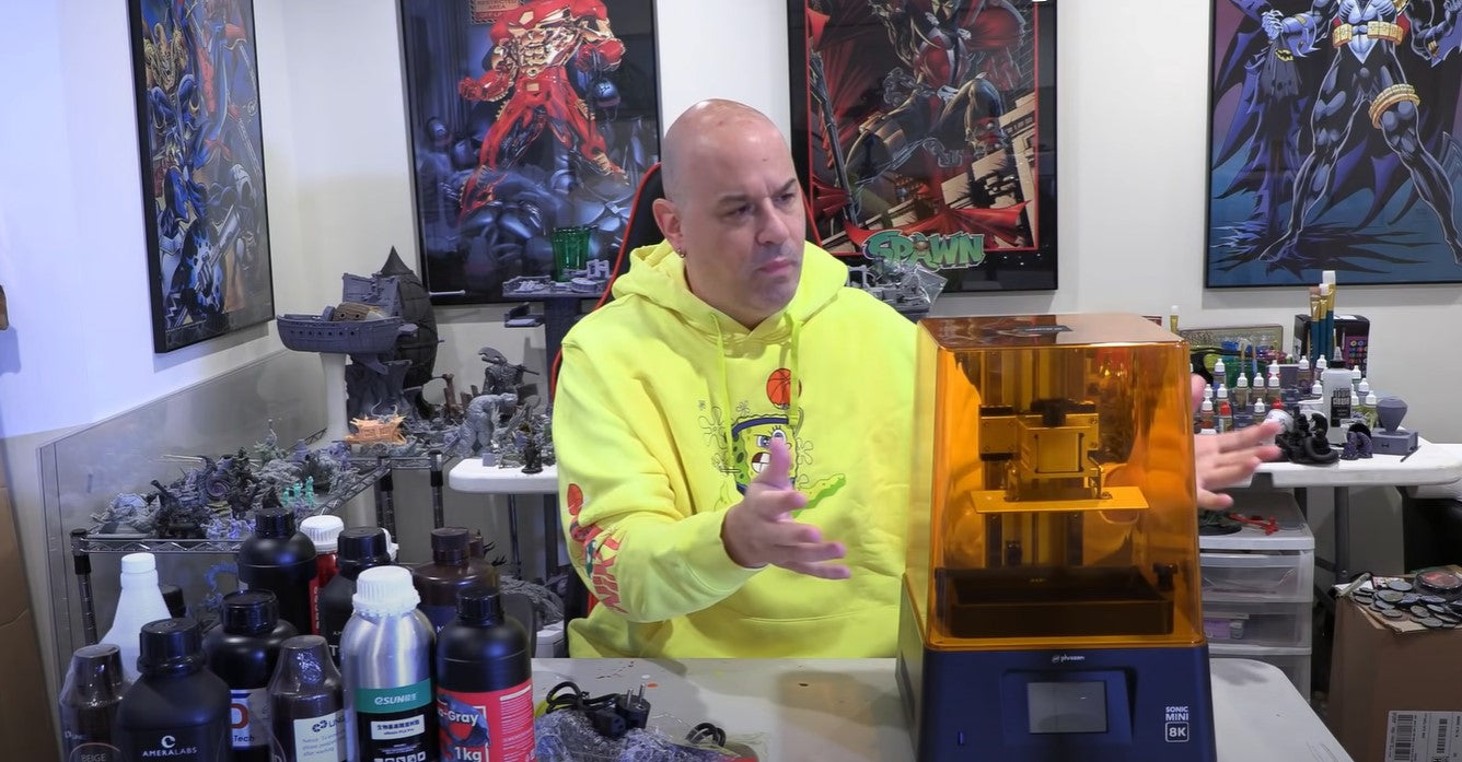 Fanboying over the Sonic Mini 8K LCD 3D Printer