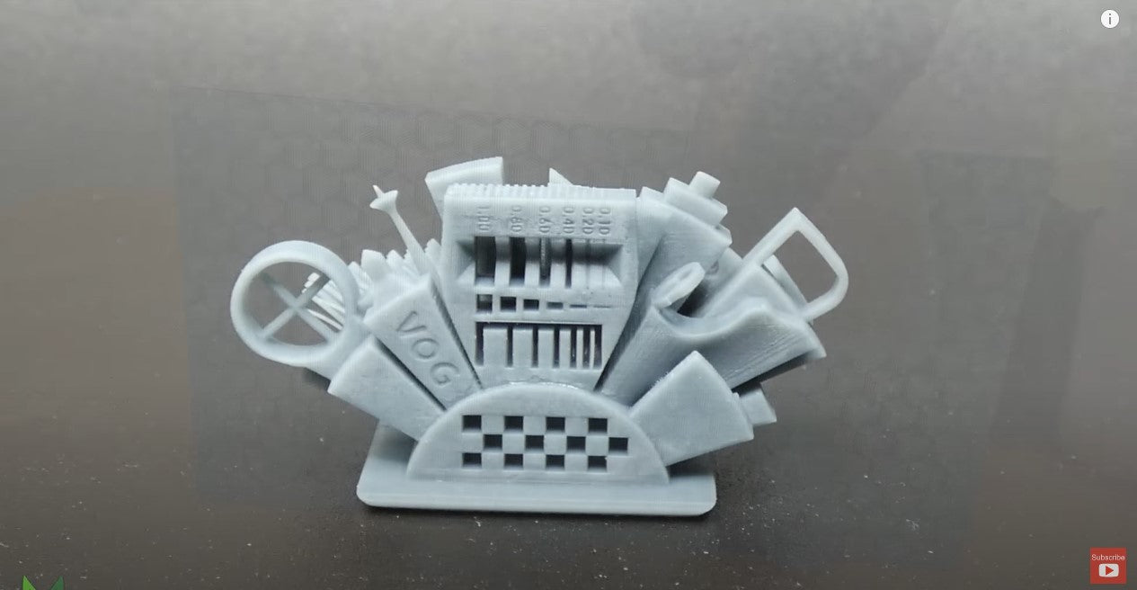 Ameralab test town printed on Sonic Mighty 8K