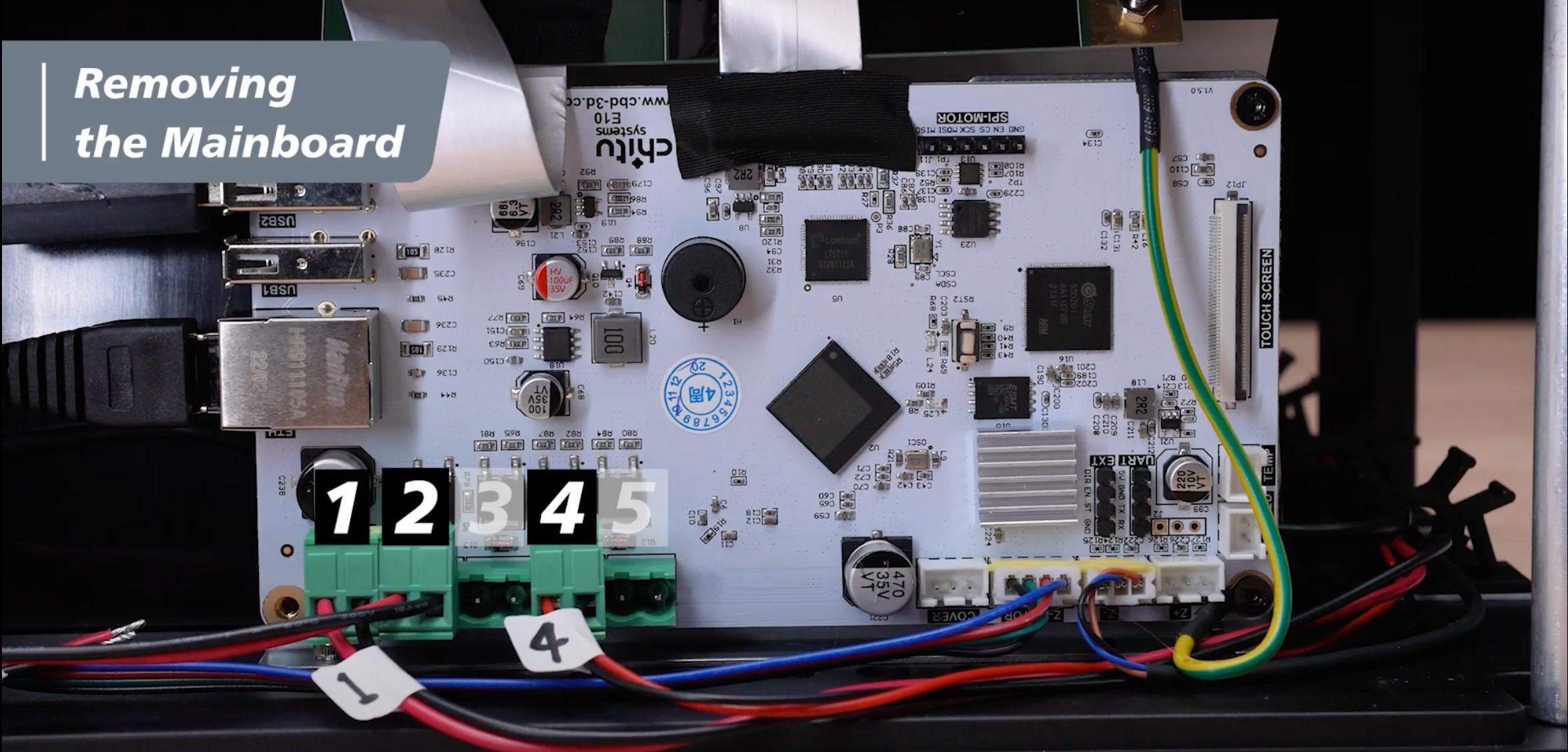 Phrozen 12K Upgrade Kit Mainboard