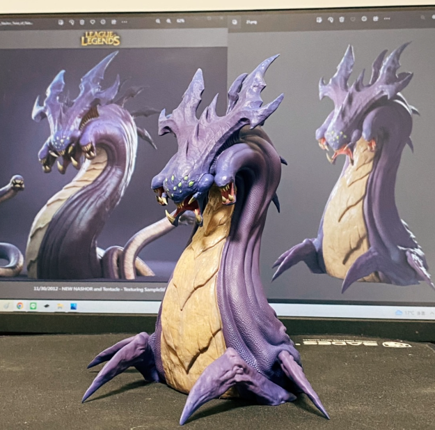 3d printed league of legend model