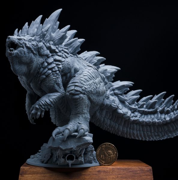 Kaiju Lizard King 3D Model