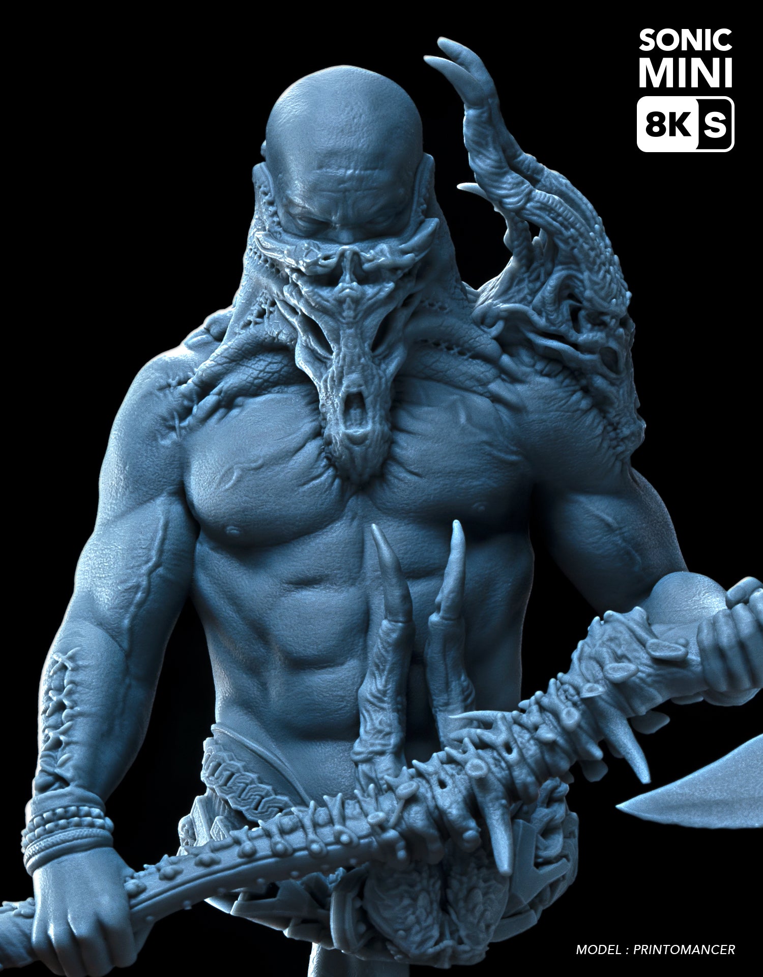 Models printed on the Sonic Mini 8K S