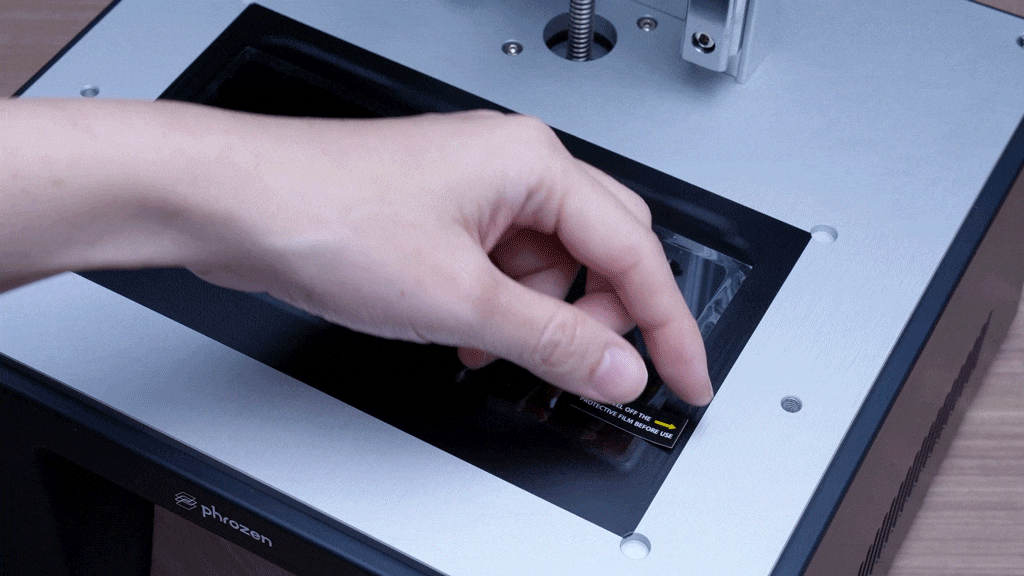 Remove the screen protector film
