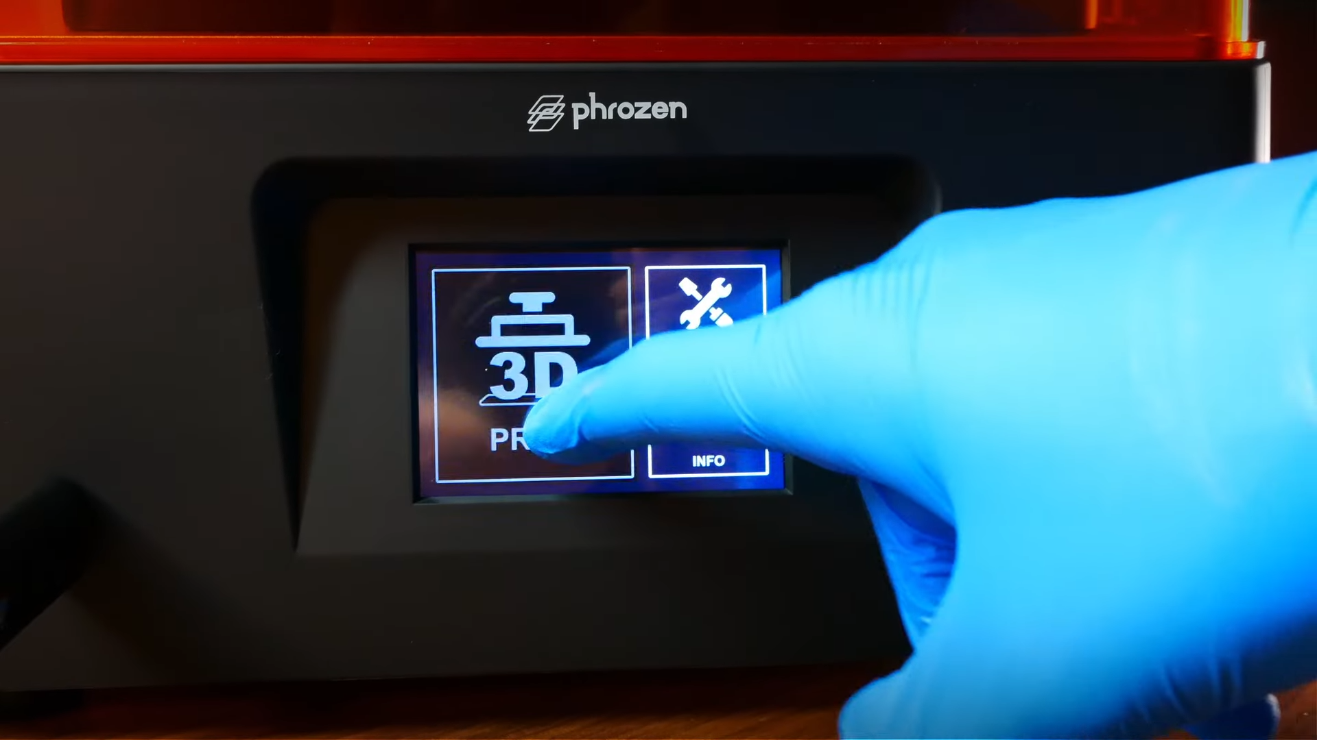 Start 3d printing