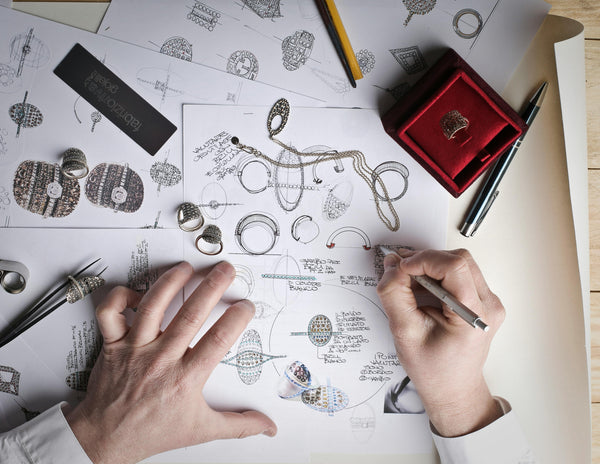 A picture showing a man drawing images for prototyping