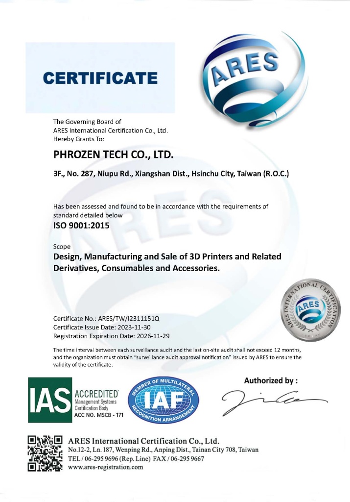 ISO Certification