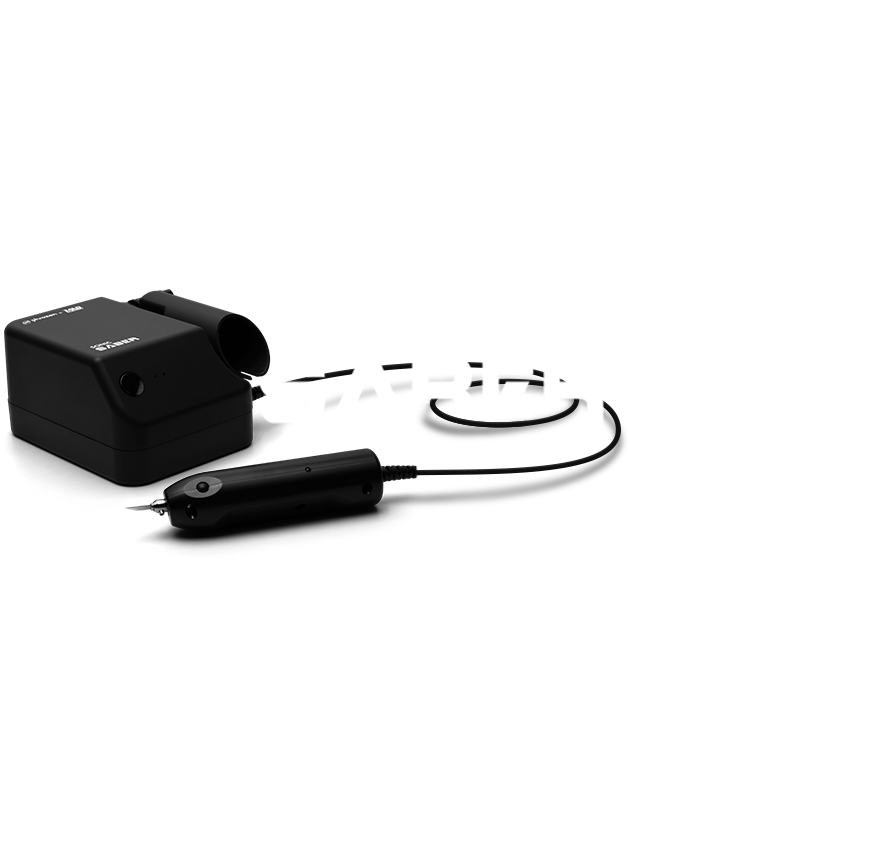 Phrozen x MADWORKS Sonic Saber ultrasonic cutter for precise support removal and detailed print cleanup.